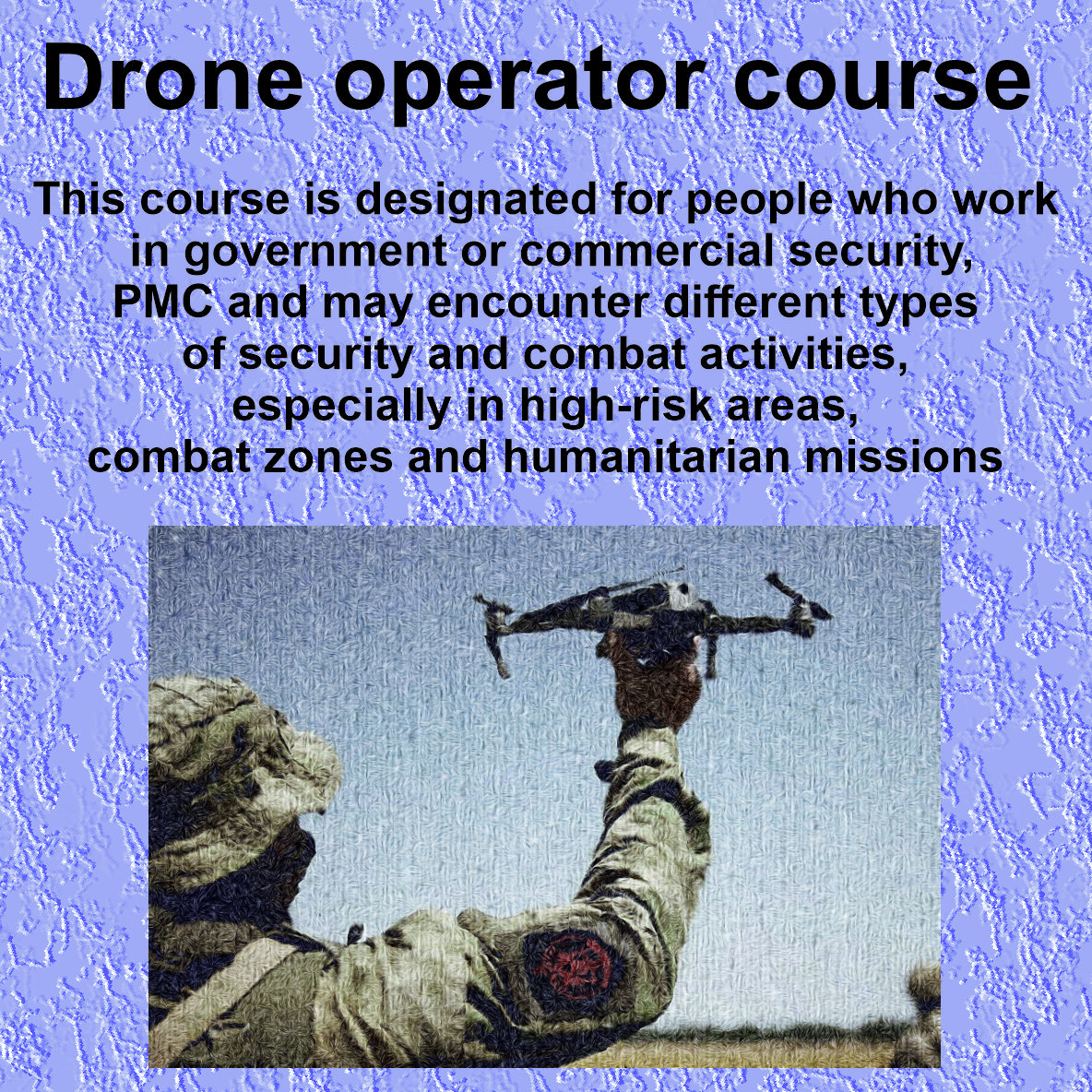 Drone operator course